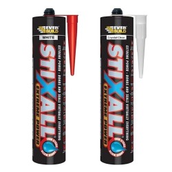 Everbuild Stixall Colour Hybrid Sealant Adhesive C3 290ml Cartridge