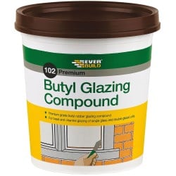 Everbuild 102 Butyl Glazing and Bedding Compound 2kg 489029 BUTGC2