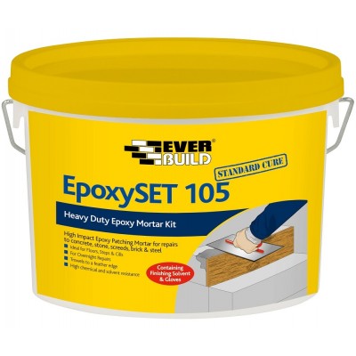 Everbuild Epoxyset 105 Standard Cure Patch Repair Mortar 4kg EPOX1054