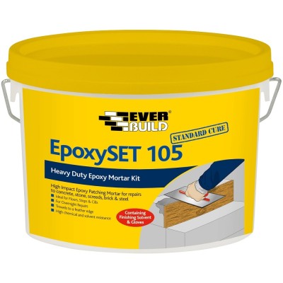 Everbuild Epoxyset 105 Standard Cure Patch Repair Mortar 4kg EPOX1054