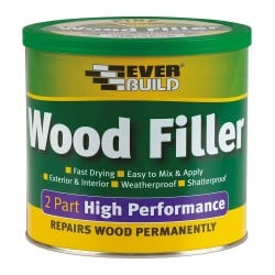 Everbuild 2 Part Coloured Wood Filler 1.4kg 5 Colours