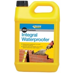 Everbuild 202 Integral Liquid Waterproofer Additive 5 Litre ILW5L