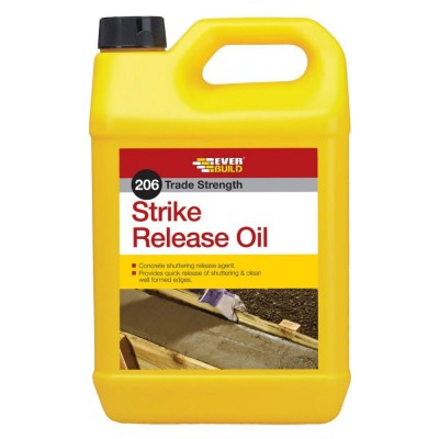 Everbuild 206 Strike Shutter Release Oil 5 lItre STRIKE5