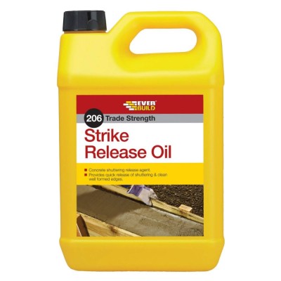 Everbuild 206 Strike Shutter Release Oil 5 litre 488885 STRIKE5