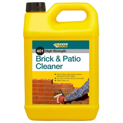 Everbuild 401 Brick and Patio Cleaner 5 Litre 484097 BC5L