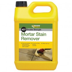 Everbuild 407 Mortar Cement Stain Remover 5 litre MORSTAIN5