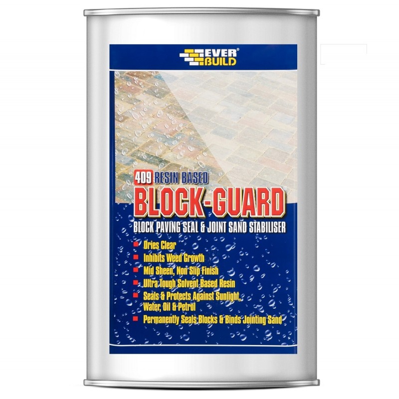 Everbuild 409 Block Guard Paving Sealer 25L BLOCKGUARD25 Sealants and