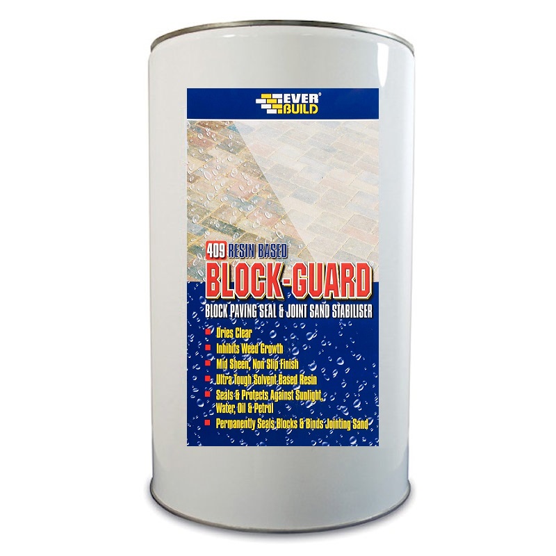 Everbuild 409 Block Guard Paving Sealer 25L BLOCKGUARD25 Sealants and