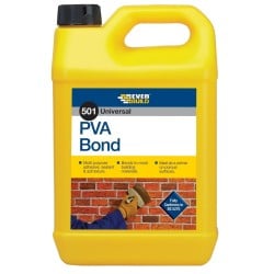 Everbuild 501 PVA Bond Sealer Adhesive Additive 2.5 litre PVA2