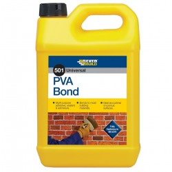 Everbuild 501 PVA Bond Sealer Adhesive 5 litre PVA5L