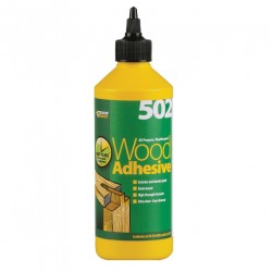 Everbuild 502 Wood Adhesive 482247 500ml WOOD05