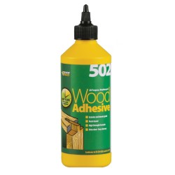 Everbuild 502 Wood Adhesive 500ml WOOD05