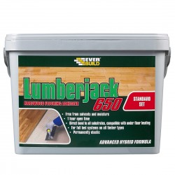 Everbuild Lumberjack 650 Hybrid Polymer Wood Floor Adhesive 14kg LJACK65014