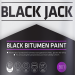 Everbuild Black Jack 901 Black Bitumen Paint 486939 5 Litre 90105