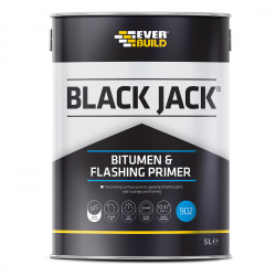 Everbuild 902 Black Jack Bitumen & Flashing Primer 5 litre 90205