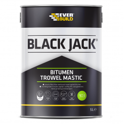 Everbuild 903 Black Jack Bitumen Trowel Mastic 5 Litre - 90305