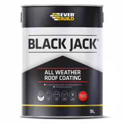 Everbuild 905 Black Jack All Weather Roof Coating 5 Litre - 90505