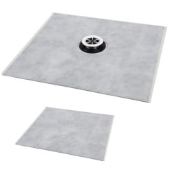 Aquaseal Wet Room Tanking Drain Surface Floor Reinforcing Mat AQWRSDRAIN