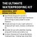 Aquaseal Wet Room Tanking Kit 7.5m Large Full Kit 487861 AQWRSKIT