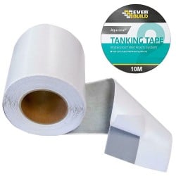 Aquaseal Wet Room Waterproof Tanking Corner Tape 10m AQWRSTAPE10