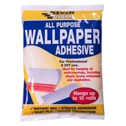 Everbuild All Purpose Wallpaper Adhesive Paste 10 Roll 488612 PASTE10