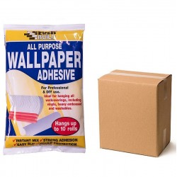 Everbuild Wallpaper Adhesive Paste 10 Rolls Box of 12