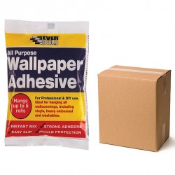Everbuild Wallpaper Adhesive Paste 5 Rolls PASTE5 Box of 25
