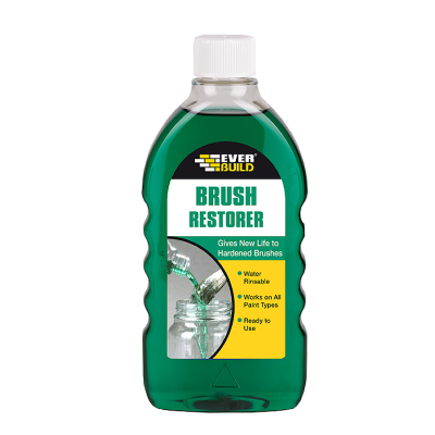 Everbuild Paint Brush Restorer Liquid 500ml 488550 BRUSHREST