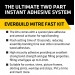 Everbuild Mitre Fast Adhesive 50g Super Glue MITREADH5 Pack of 3