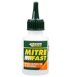 Everbuild Mitre Fast Superglue 50g Super Glue Adhesive MITREADH5