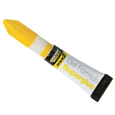 Everbuild Stick2 Gel Formula Superglue 3g Super Glue 482348 S2GEL3