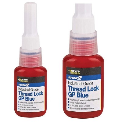 Everbuild Trade Thread Lock GP Blue Thread Lock 10g THREADLOCK10