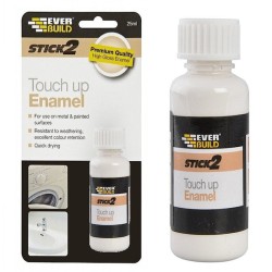 Everbuild Stick 2 Touch up Enamel Paint 25ml 487746 S2ENAMEL