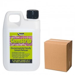 Everbuild Cemstrip Eco Cement Stain Remover 1 Litre Tub Box of 12