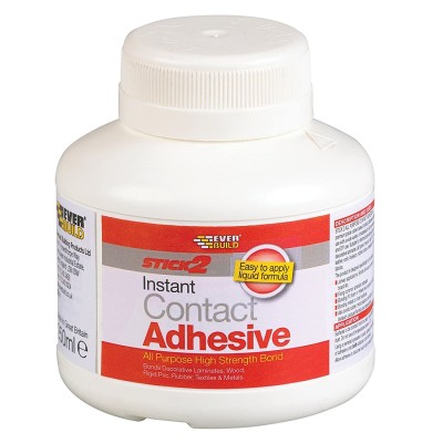 Everbuild Stick 2 Instant Contact Adhesive 250ml CON250