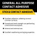 Everbuild Stick 2 Instant Contact Adhesive 5 Litre Trade Box of 4