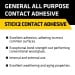 Everbuild Stick 2 Instant Contact Adhesive 250ml CON250-12 Trade Box of 12