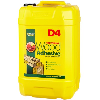 Everbuild D4 Waterproof INT EXT Wood Adhesive 25 litre D425 484947