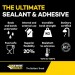Everbuild EB25 Ultimate Sealant Adhesive Black Grey White Clear Anthracite