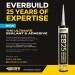 Everbuild EB25 Ultimate Sealant Adhesive Black Grey White Clear Anthracite