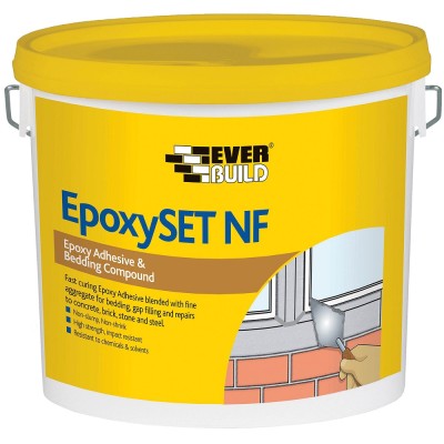 Everbuild Epoxyset NF Fast Set Epoxy Adhesive and Bedding Compound 3kg EPOXNF3