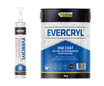 Evercryl Roof Coating System and Roofing Repairs