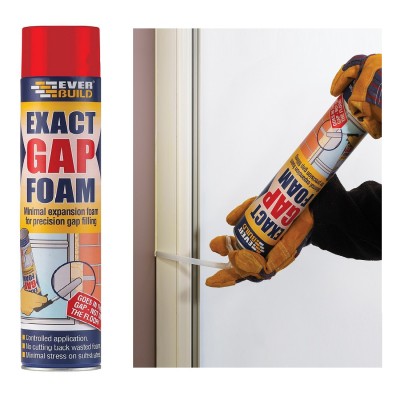 Everbuild Exact Gap Expanding Foam 750ml 484702 EVEXACT7
