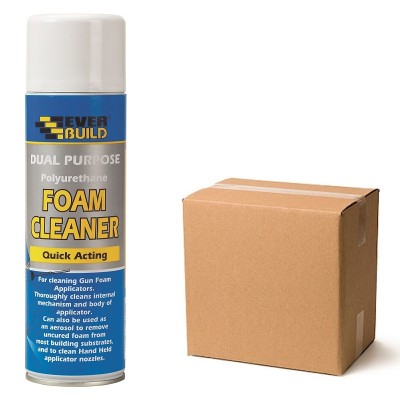 Everbuild Expanding PU Foam Gun Cleaner GFSC5 Box of 6