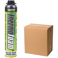 Everbuild Thermofoam Airtight Acoustic Expanding Foam Box of 12