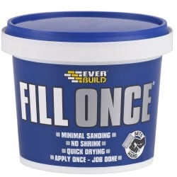 Everbuild Fill Once Decorators Filler 325ml 486747 FILONCE03