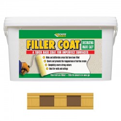 Everbuild Filler Coat Paint 5 Litre Fillercoat 20 x Tub Half Pallet 