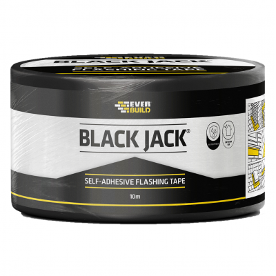 Everbuild Black Jack 10m 300mm Flashing Tape FLAS300