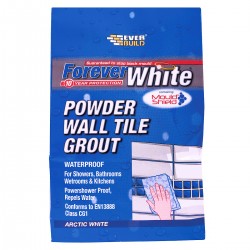 Everbuild Forever White Ceramic Wall Tile Grout 3kg FWPOWGROUT3