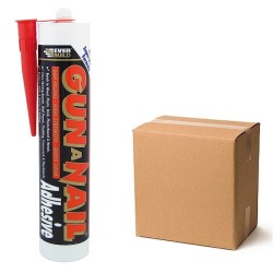 Everbuild Gun A Nail x25 Solvent Free Grab Adhesive GANN3 Box of 25